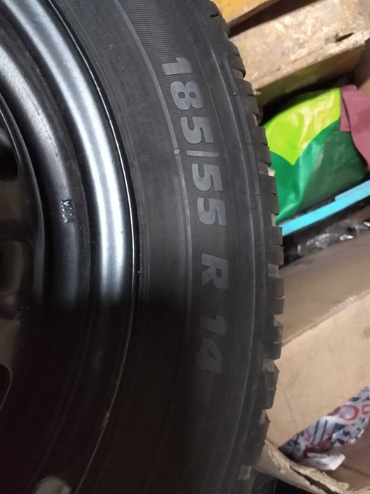 komplet kół stal 14" 5x100 VW