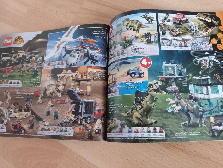 LEGO dwa katalogi 2023r niemieckie