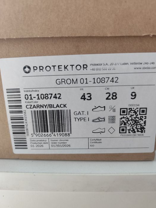Buty taktyczne Grom Protektor