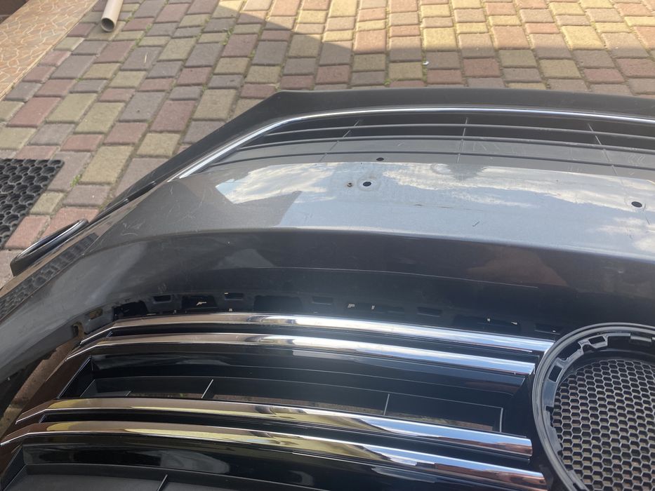 Volkswagen tiguan 2012-2016 бампер передній передний