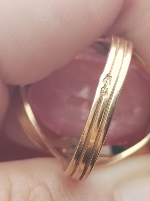 Anel raro Ouro Português 19.2K