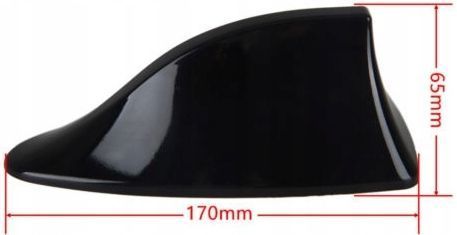 ANTENA Samochodowa Dach Dachowa Amio Płetwa Shark Rekin Czarna Sklep