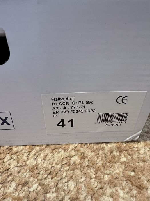 Buty robicze ALPHA-TEX 41 NOWE!