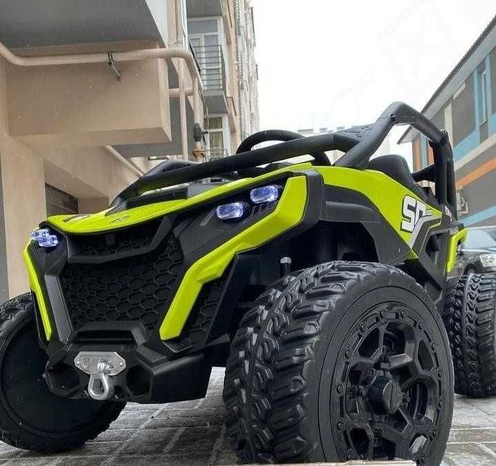 Дитячий електромобіль Баггі 2 місця, детский электромобиль 4 мотора