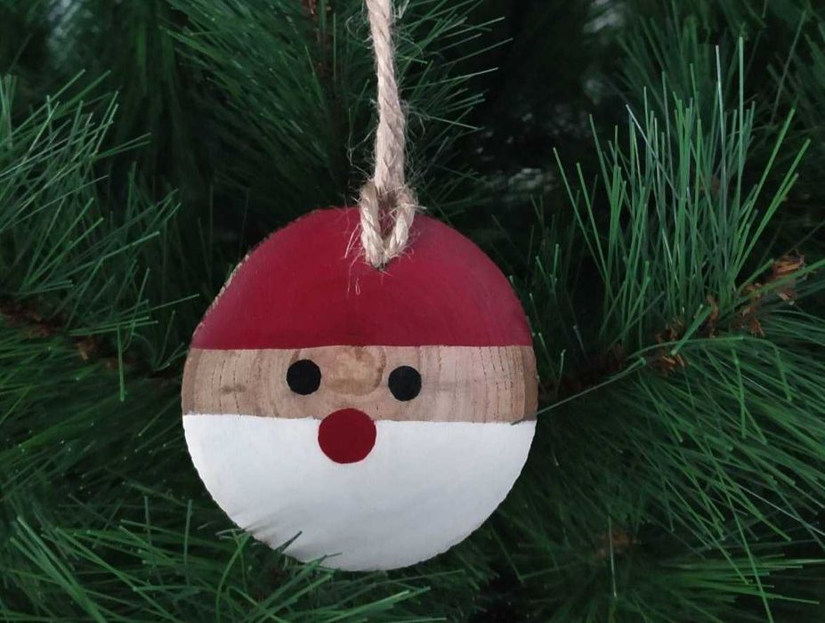 Christmas Ornament - Santa Claus - Handmade