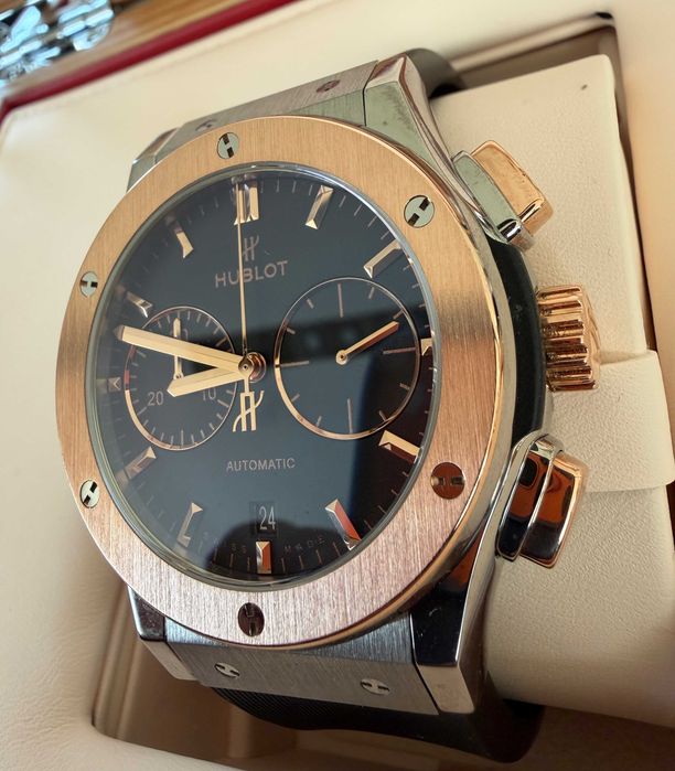 Hublot Classic Fusion Chronograh 45 Tytan-Złoto 18K / 2021