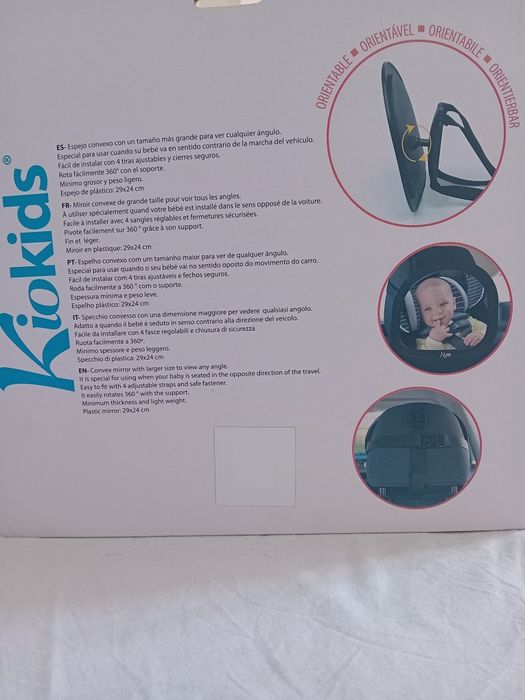 Espelho retrovisor bébé
