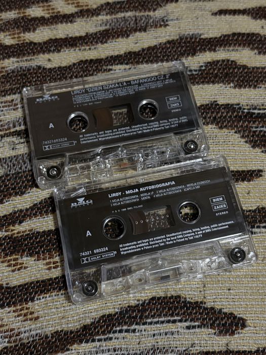 Zestaw dwóch kaset Liroya