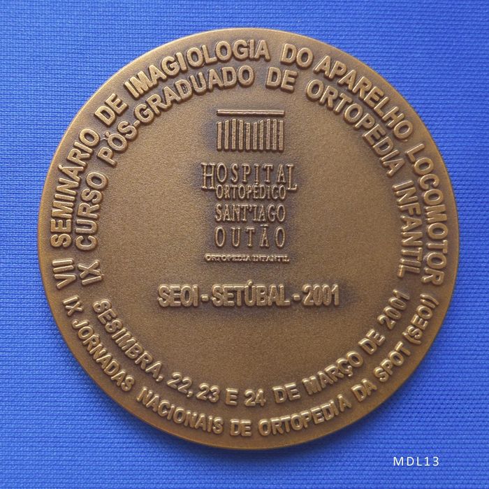 Medalha - Jornadas Ortopedia Outão Setubal - MDL13