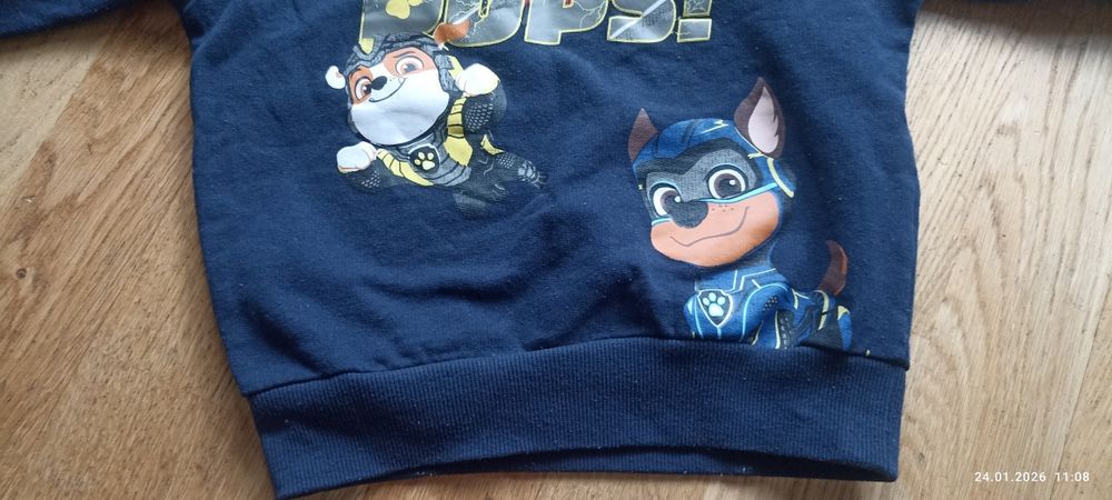 Bluza psi patrol rozmiar 104 Nickelodeon