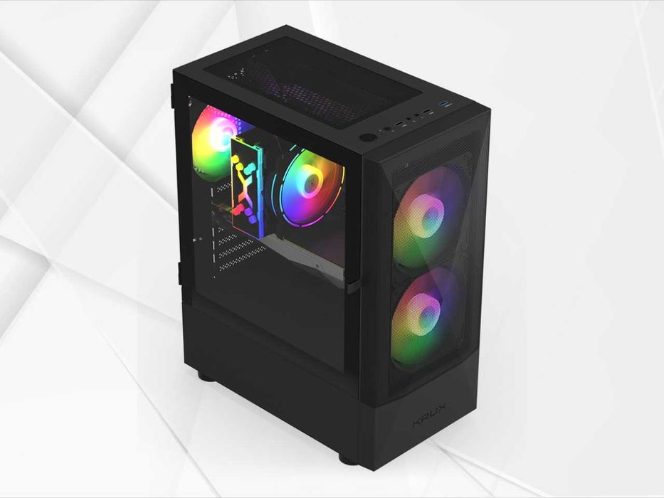 NOWY | Komputer Gamingowy | Ryzen 7500F | RX 9060XT 16G | 16GB | 1TB