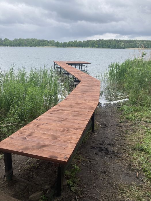 Dom działka nad jeziorem Głuszynskim