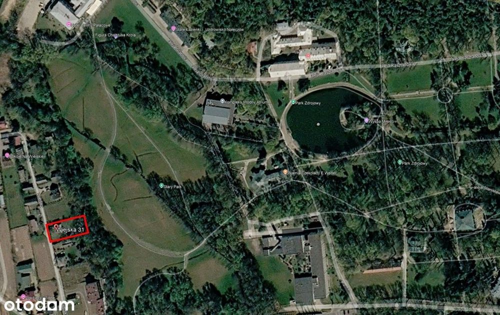 Nałęczów, dom przy parku uzdrowiskowym-świetna lokalizacja.