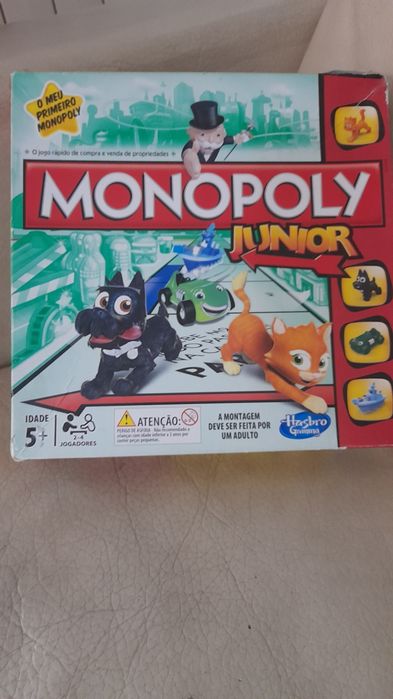 jogos de tabuleiro Monopolio junior
