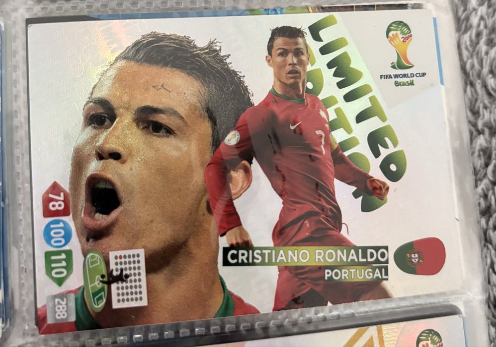 Karta Panini World Cup 2014 Cristiano Ronaldo