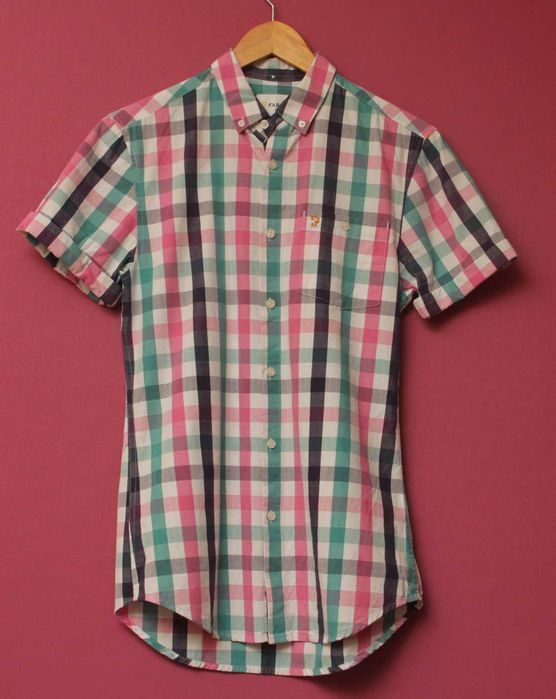 Farah рр XS-S рубашка из хлопка slim fit