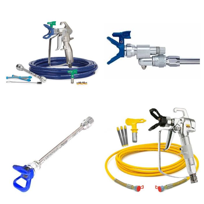 Фарбувальне обладнання безповітряного розпилення Wagner. Graco, HVBAN