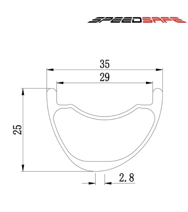 Карбонові колеса 29 SpeedSafe Carbon boost
