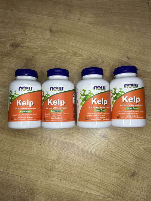 Kelp "NOW" (200,250 kapsułek)