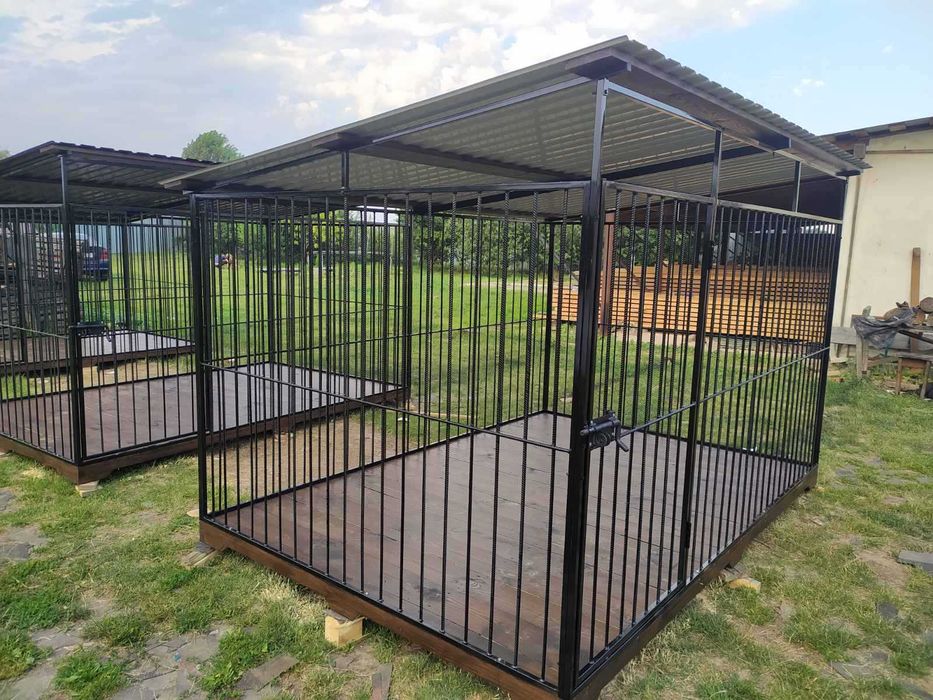Бюджетний вольєр для собак (металевий)