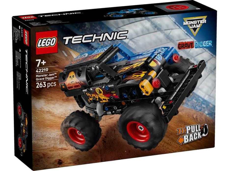LEGO Technic - Monster Jam™ Grave Digger™ Ogień i lód 42219