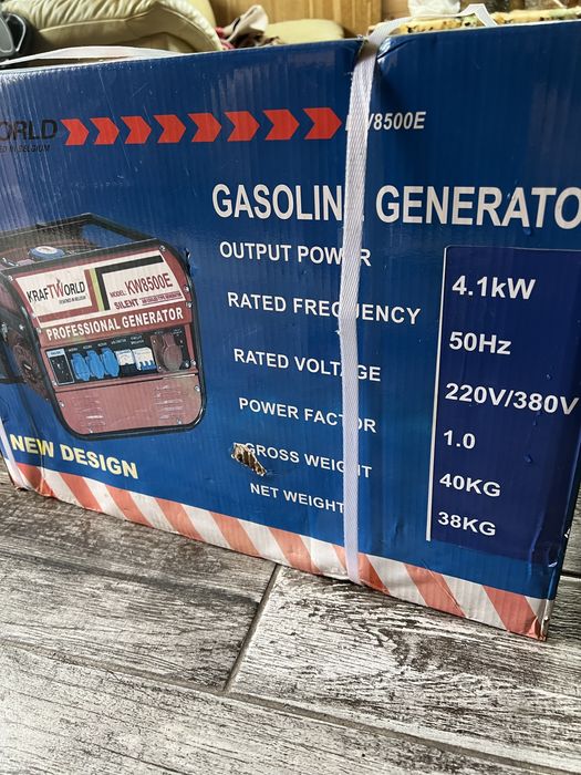 Генератор Крафт 8500 Бельгія 4.2 квт