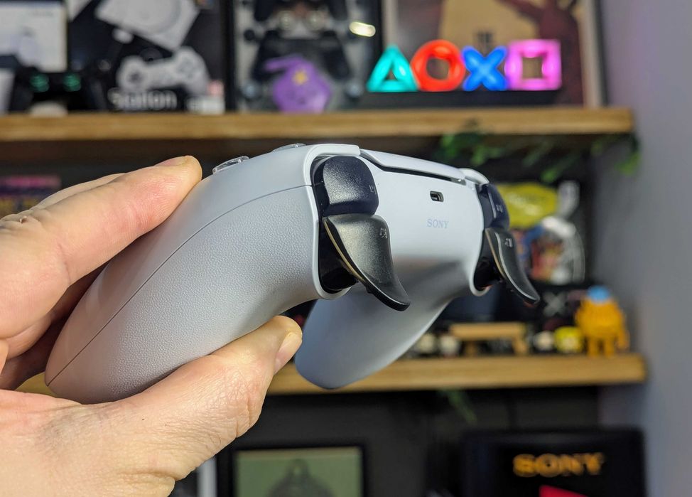 Подовжені курки-тригериPS5 DualSense накладки на стіки — комплект 2в1