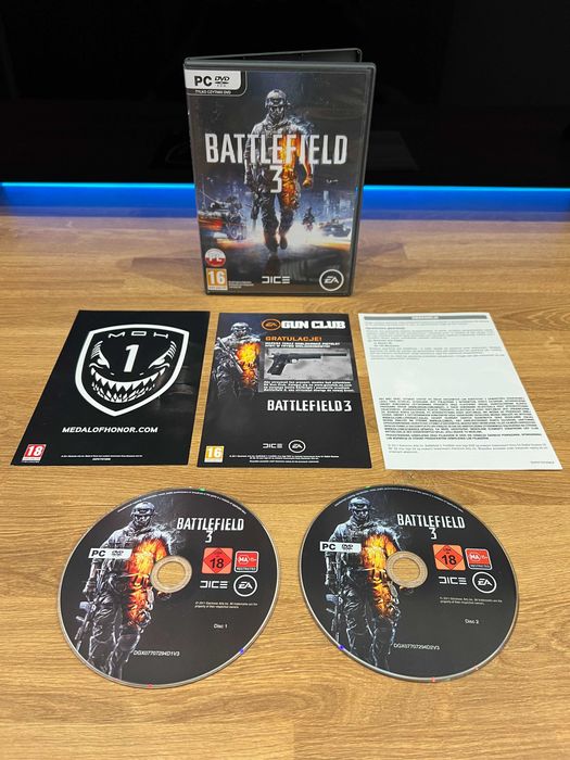 Battlefield 3 (PC PL 2011) DVD BOX kompletne premierowe wydanie