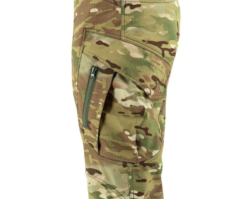 Штани тактичні зимові теплі (на флісі) камуфляж мультикам