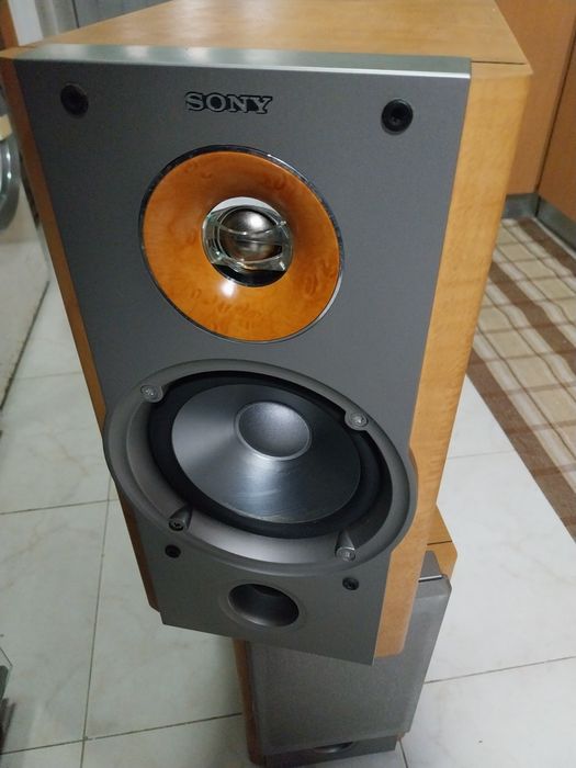 Colunas de som duas vias sony  impecaveis