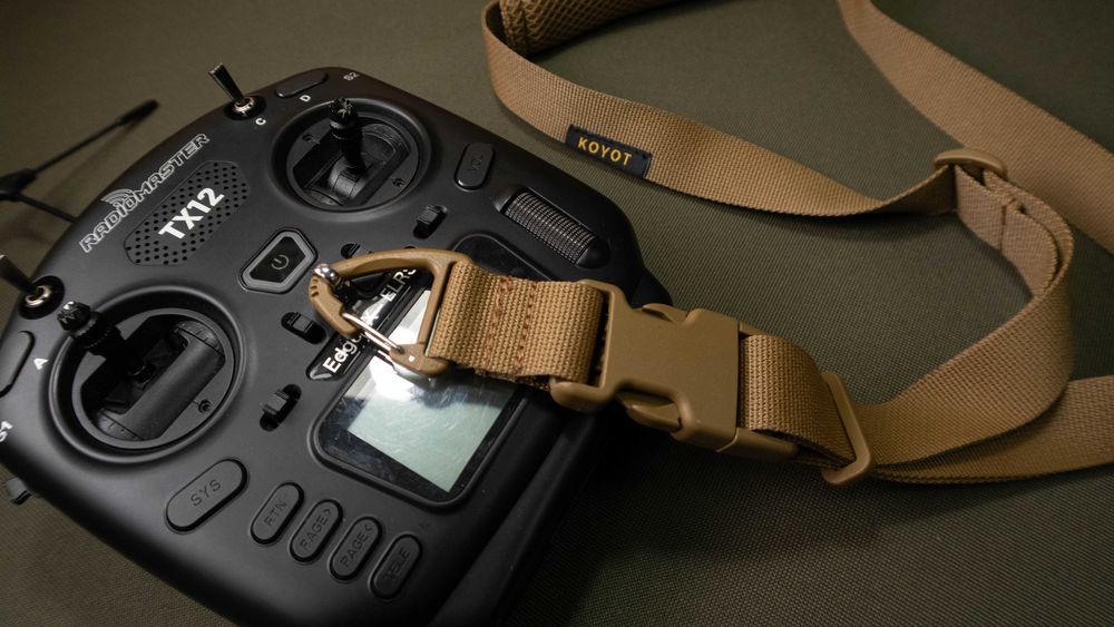 Преміальна ремінна система для Radiomaster FPV пульта | МІЛТЕК Койот від Koyot Packs