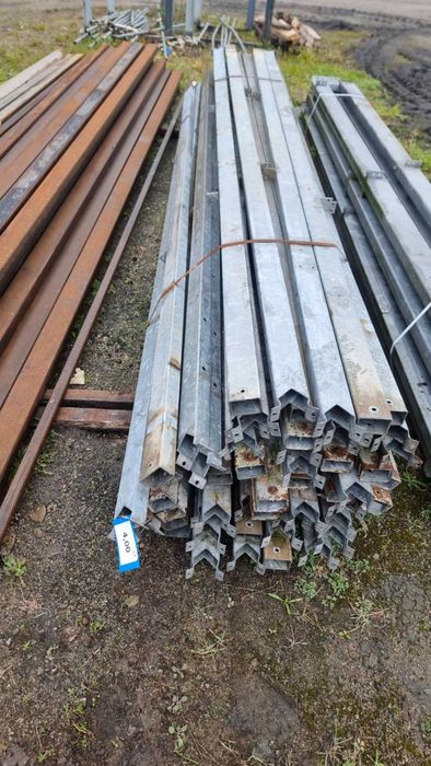 Profil używane ocynk słup słupek 80x50x3,5 dł 4m