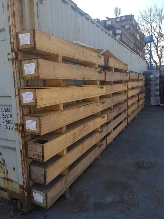 Skrzynki drewniane po Cemflex, kwietnik, warzywniak, deski, drewno