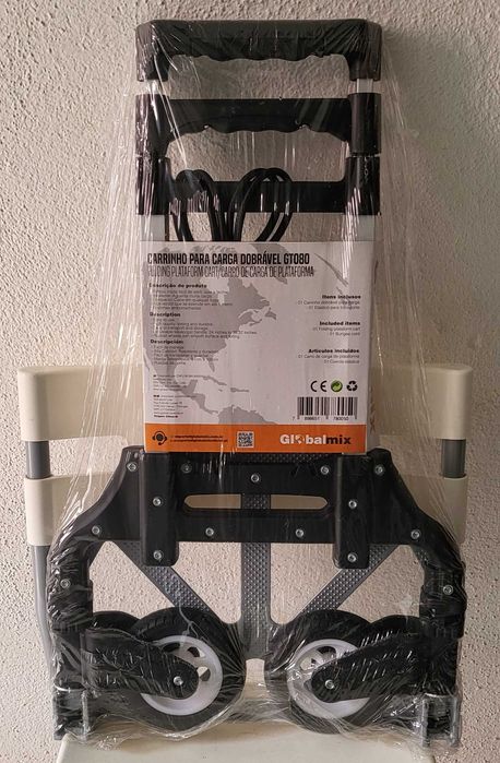 Carrinho Dobrável para Carga em Alumínio Globalmix GT080, Novo