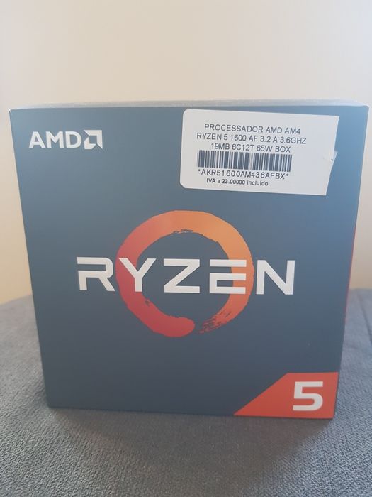 AMD AM4 Ryzen 5 1600 AF 6c/12t