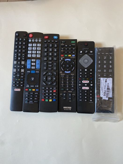 Piloty do roznych TV