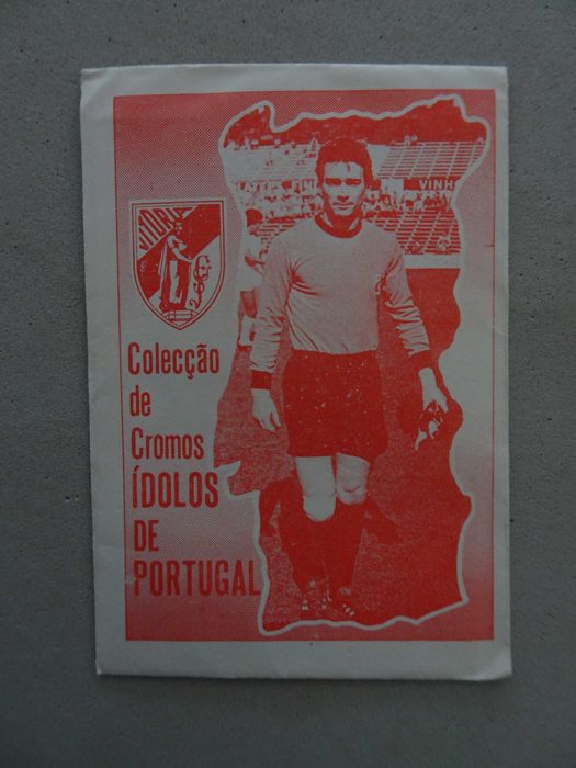 Carteira de cromos fechada Futebol Ídolos Portugal Vitória Guimarães