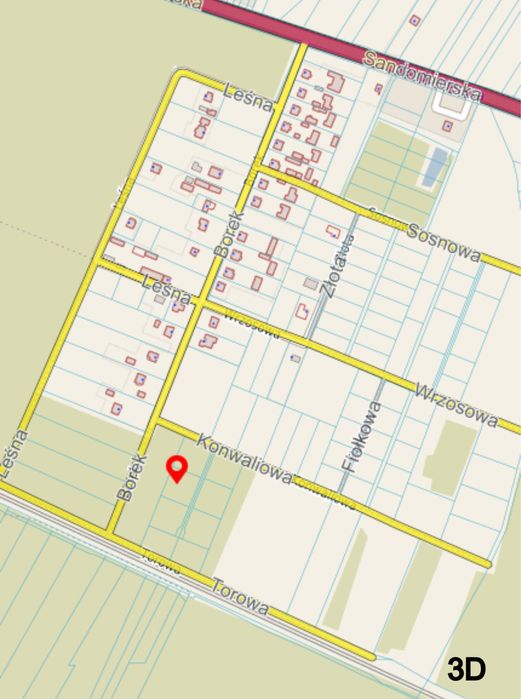 Dzialka 16 arów z warunkami zabudowy