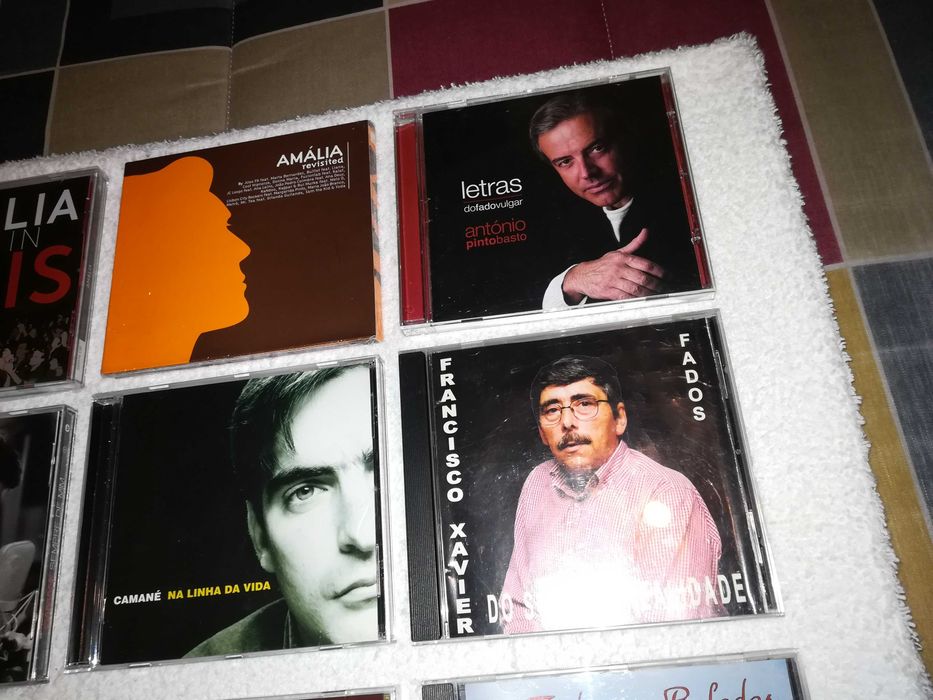 fado - amália rodrigues, camané, pinto bastos, coimbra… (vários cds)