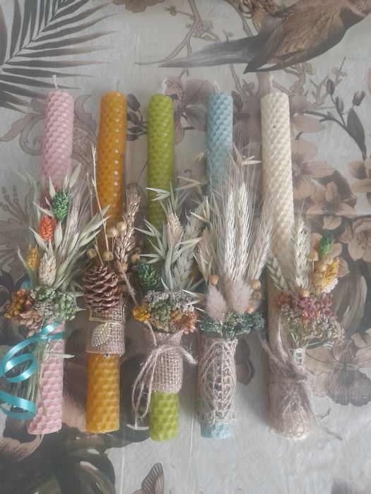 Воскові стрітенськи свічки