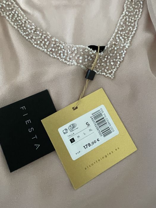 Vestido rosa El Corte Ingles