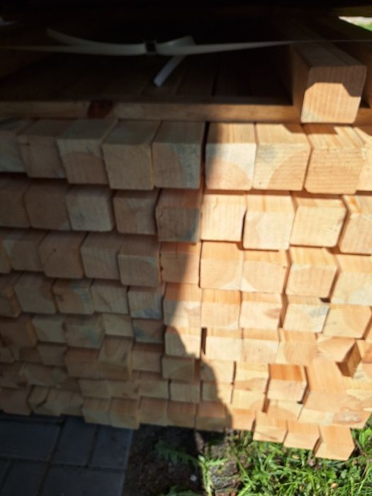 Deski sosnowe na taras