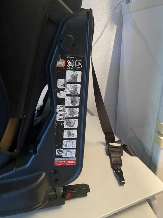 Cadeira auto 9/18 kg isofix