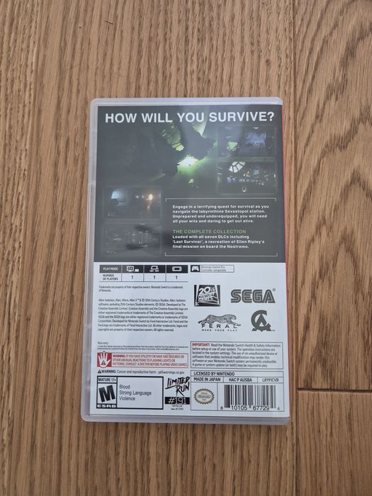 Gra Alien Isolation Nintendo Switch