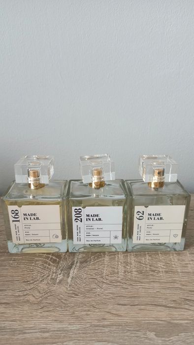 Perfumy made in lab