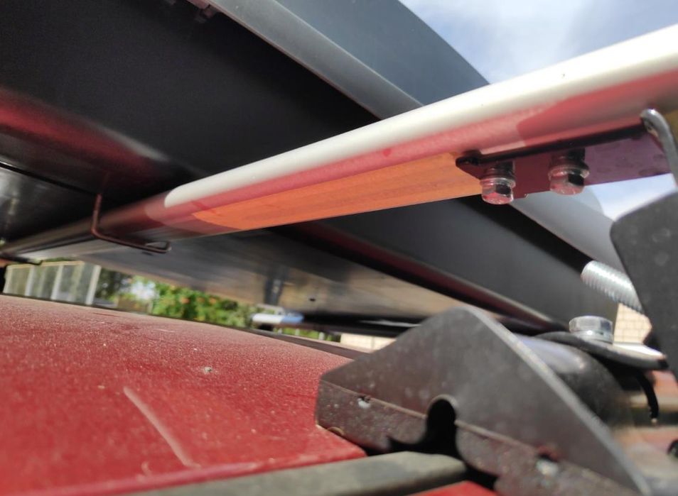 Алюминевые аэропоперечны N 67 P 38 на Nissan LEAF