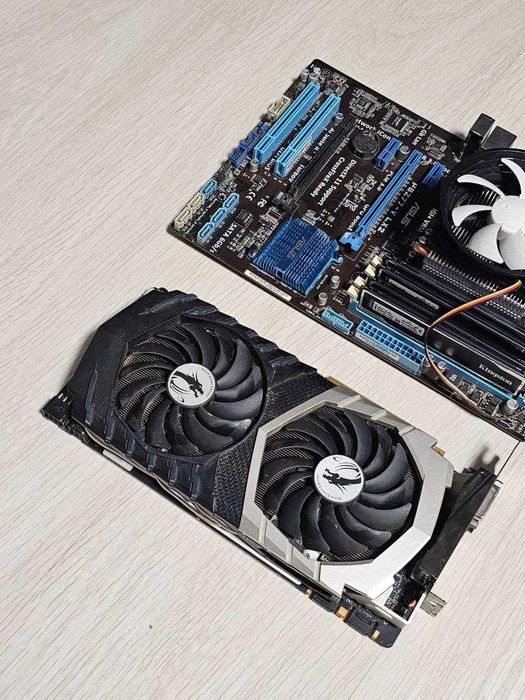 Продам комплект I7-3700k/16gb/gtx1070 8gb