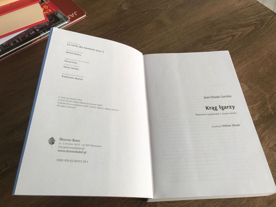 Krąg Łgarzy tom 1 ksiazka