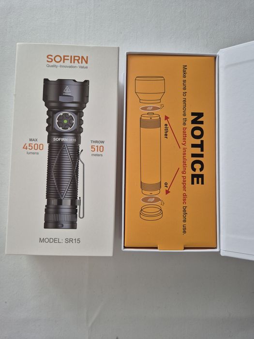 Sofirn SR15 nowa