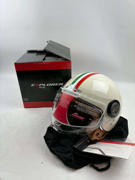 Kask motocyklowy Explorer B-110BL rozmiar S